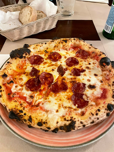 Pizzas in Budapest