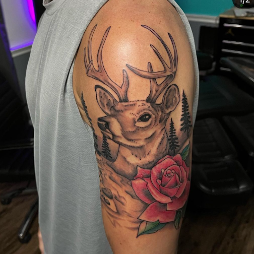 Explore number 2 tattoo ideas, creative tattoo ideas in Jackson, available at Inkk Culture Tattoo