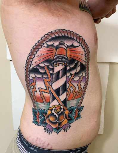 Tattoo Shop «Blood Moon Tattoo Gallery», reviews and photos, 101 N Main St #201, Mansfield, TX 76063, USA