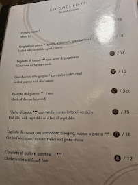 Riva 21 à Otranto menu