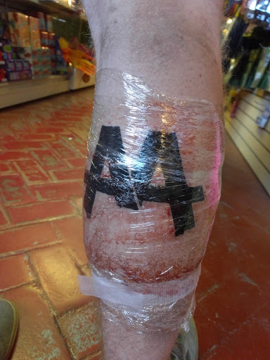 Explore guitar tattoo ideas, creative tattoo ideas in Spokane, available at Anchored Art Tattoo