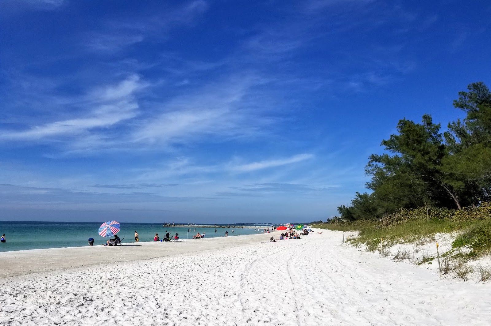 Fotografija Cortez beach z dolga ravna obala