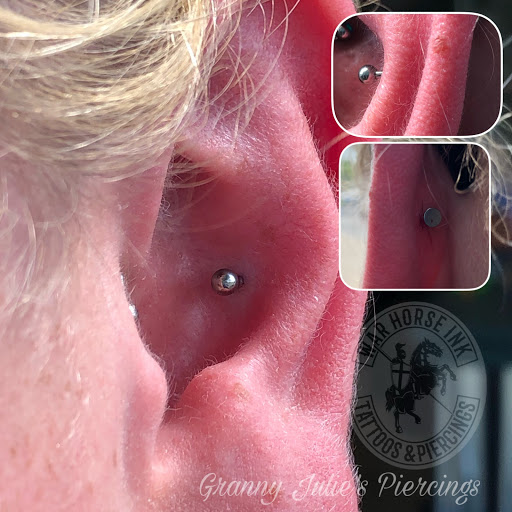 Explore calf sleeve tattoo ideas, creative tattoo ideas in Kent, available at War Horse Ink