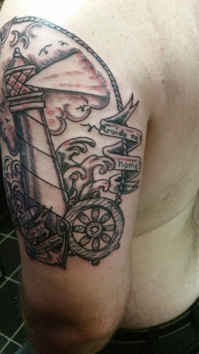 Explore ampersand tattoo ideas, creative tattoo ideas in Erie, available at EliKingInk