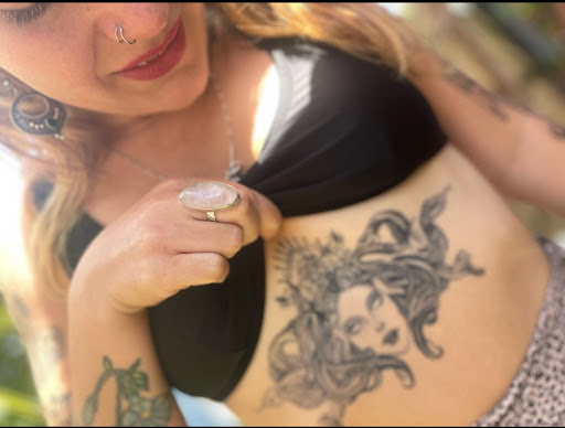 Explore simple black tattoo ideas, creative tattoo ideas in Santa Cruz, available at Black Pearl Tattoo Santa Cruz