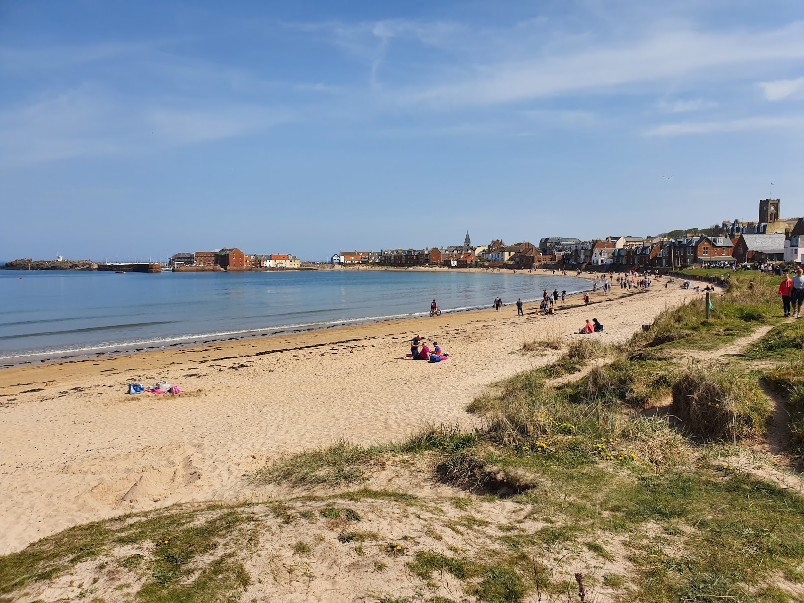 Photo of West Bay Beach with bright sand surface