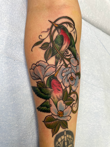 Explore dead dad tattoo ideas, creative tattoo ideas in Norco, available at Live Canvas Tattoo Parlour