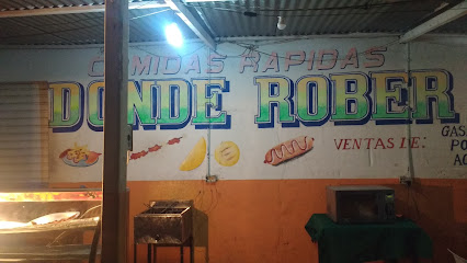 COMIDAS RAPIDAS DONDE ROBER