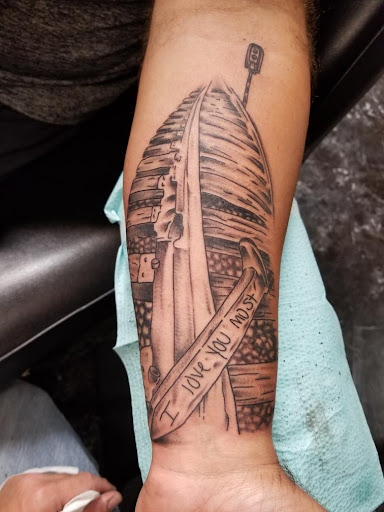 Explore dominant tattoo ideas, creative tattoo ideas in Crossville, available at Old Crow Tattoo