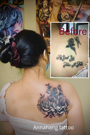 Explore shaded tattoo ideas, creative tattoo ideas in Garden Grove, available at Anna Hang Tattoo