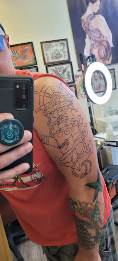 Explore aunt and nephew tattoo ideas, creative tattoo ideas in Virginia Beach, available at Sandbridge Tattoo