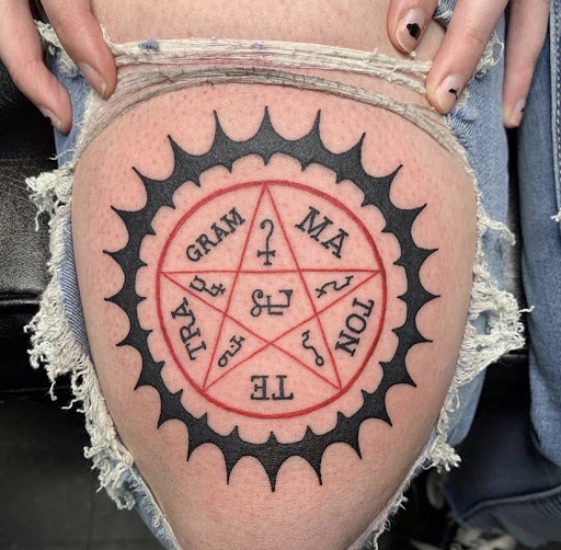 Explore wicked tattoo ideas, creative tattoo ideas in Savannah, available at Tramp Art Studios