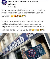 Photos du propriétaire du Restauration rapide My kebab Naan Tacos (KEBAB FAIT MAISON) à Portes-lès-Valence - n°13