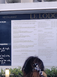 Menu / carte de Le Lodge à Ajaccio