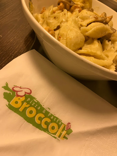 Broccoli Pizza and Pasta