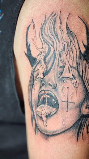 Explore tattoo ideas for doctors, creative tattoo ideas in Minersville, available at Foundation Tattoo & Art Studio