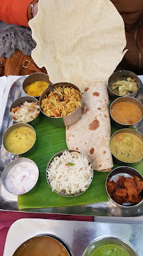 Thali du Restaurant indien Chennai Dosa à Paris - n°15
