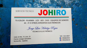 servicios técnicos Johiro