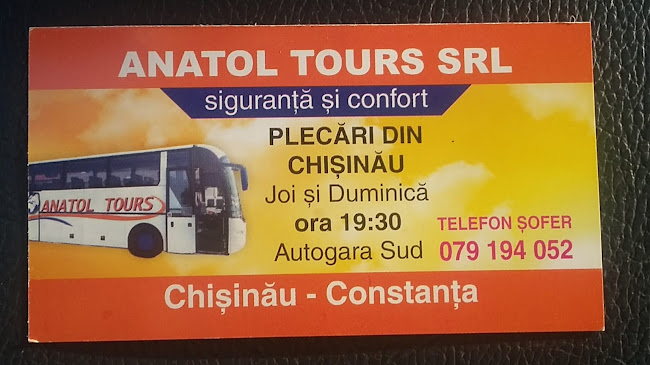 Comentarii opinii despre ANATOL TOURS - Constanta - Chisinau