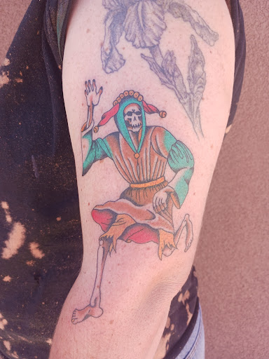 Explore chest ideas tattoos, creative tattoo ideas in Albuquerque, available at Holy Fool Tattoo Club