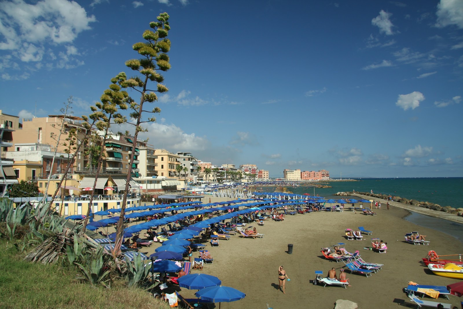 Photo of Bibione Beach with long straight shore