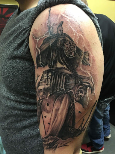 Explore tattoo ideas for family symbol, creative tattoo ideas in Savannah, available at Tatlyfe Studios