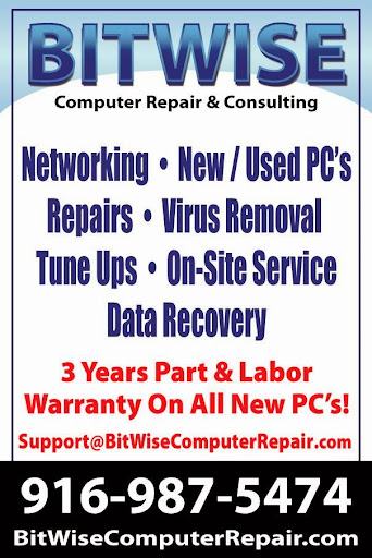 Computer Repair Service «BitWise Computer Repair & Consulting», reviews and photos, 7700 Folsom-Auburn Rd #125, Folsom, CA 95630, USA