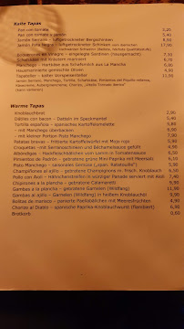 Bodega Dali à Munich menu