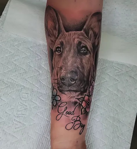 Explore beautiful disaster tattoo ideas, creative tattoo ideas in Brunswick, available at Black Element Tattoo