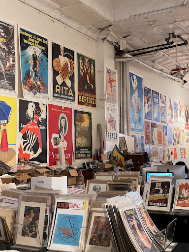 Vintage posters stores New York