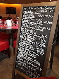 Menu du Restaurant La Table du Parc à Grenoble