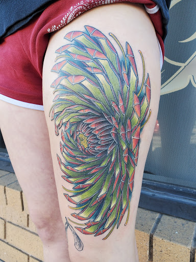 Explore roman catholic tattoo ideas, creative tattoo ideas in Orem, available at Hearts and Hands Tattoo and Piercing