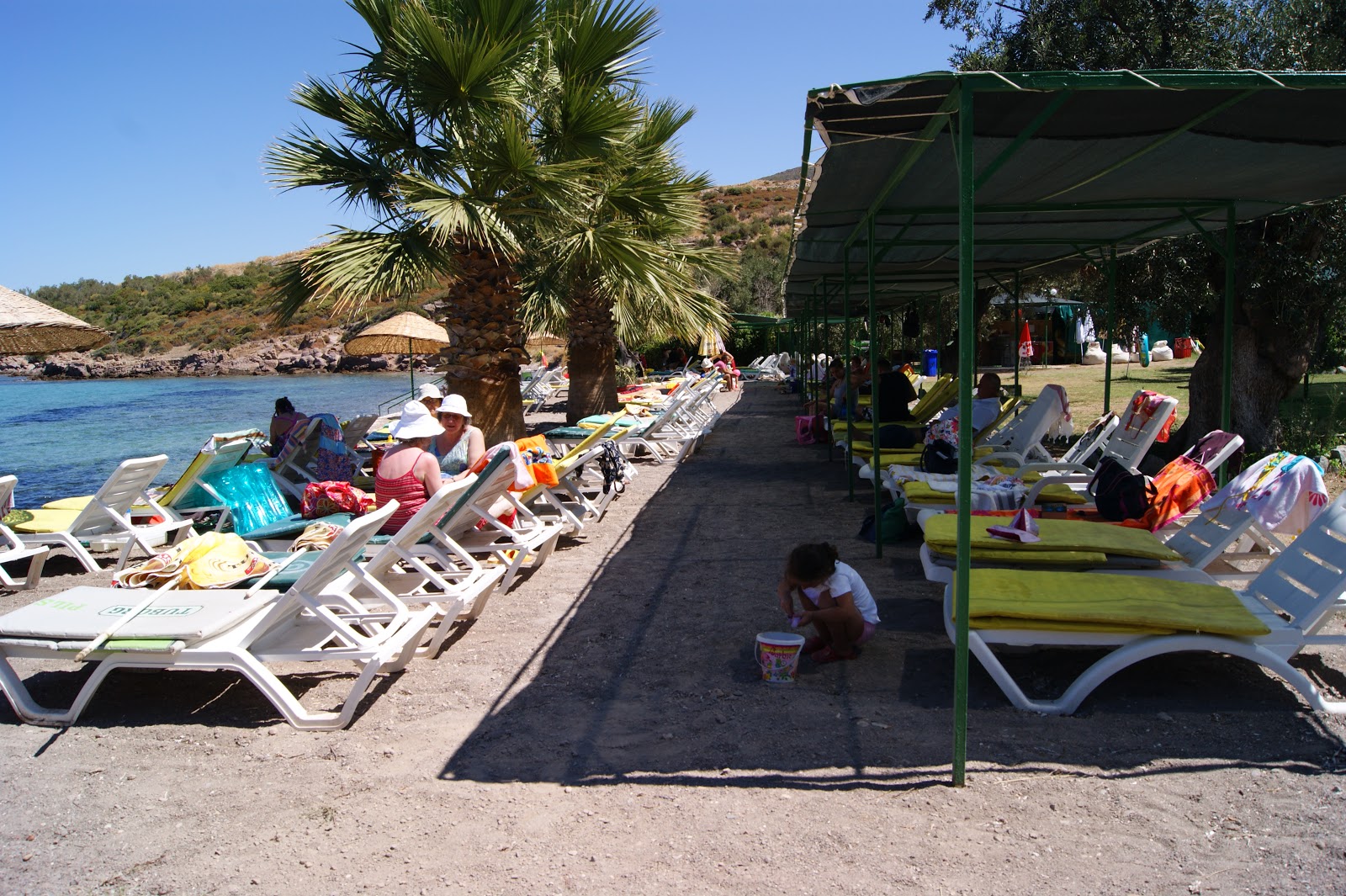 Zdjęcie Korsan beach z poziomem czystości wysoki
