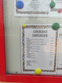 Restaurant Marocain L'Oudaya à Ancenis-Saint-Géréon carte