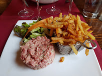 Steak tartare du Restaurant français Restaurant l'Escarbille à Montgiscard - n°9