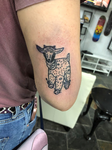 Explore black panther party tattoo ideas, creative tattoo ideas in Fort Worth, available at Twisted Ink