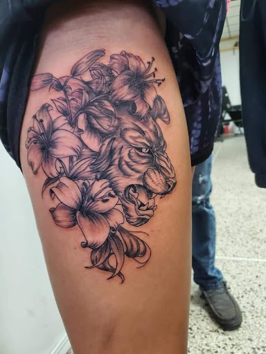 Explore cemetery tattoo ideas, creative tattoo ideas in Wisconsin Dells, available at Twisted Dimensions Tattoo Studio