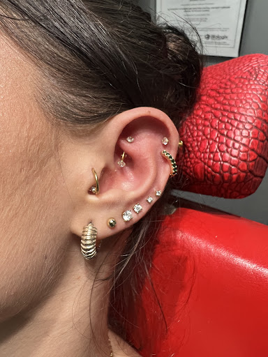 Explore victorian tattoo ideas, creative tattoo ideas in Delray Beach, available at Riot Piercing and Permanent Jewelry