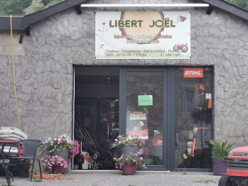 Magasin de matériel de motoculture Libert Joel, entretien, réparation et vente de matériel de jardinage, tondeuse,tronçonneuse Viroinval