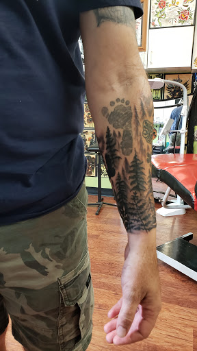 Explore symmetrical tattoo ideas, creative tattoo ideas in Wahiawa, available at Aloha Tattoo Co, - Wahiawa
