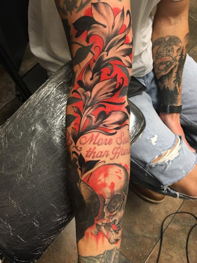 Explore shooting star tattoo ideas, creative tattoo ideas in Santa Clara, available at Vamp Body Art piercings and tattoo studio