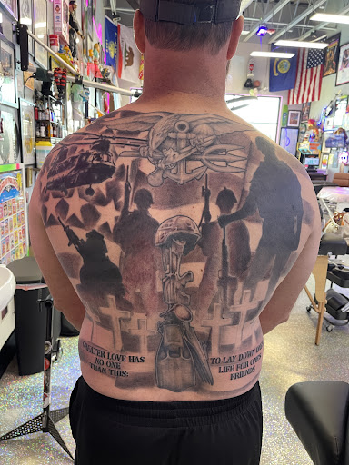 Explore cattle brand tattoo ideas, creative tattoo ideas in Meridian, available at Burn The Boats Tattoo