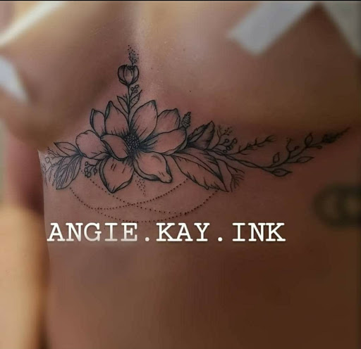 Explore ak47 tattoo ideas, creative tattoo ideas in Casper, available at Luna & Lotus Amethyst Ink Angie Kay