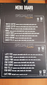 Menu / carte de French Coffee Shop Biscarrosse Bourg à Biscarrosse