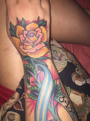 Explore kc chiefs tattoo ideas, creative tattoo ideas in San Angelo, available at Good Vibes Only Tattoo Studio
