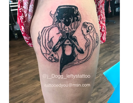 Explore one day at a time tattoo ideas, creative tattoo ideas in Orange, available at Leftys Tattoo