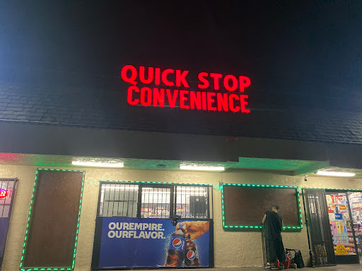 Quick stop convenience