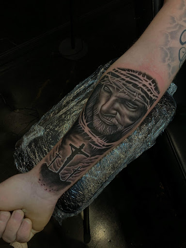 Explore shamrock tattoo ideas, creative tattoo ideas in Melbourne, available at Bonnie n Clyde Tattoo Studio