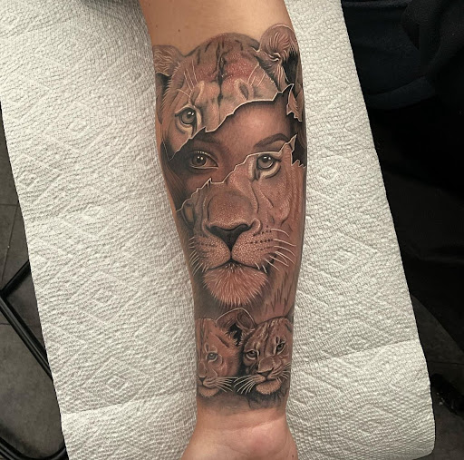 Explore dave matthews band tattoo ideas, creative tattoo ideas in Bryan, available at The Blackest Crow Tattoo Studio