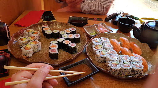 Sushi buffet in Brussels